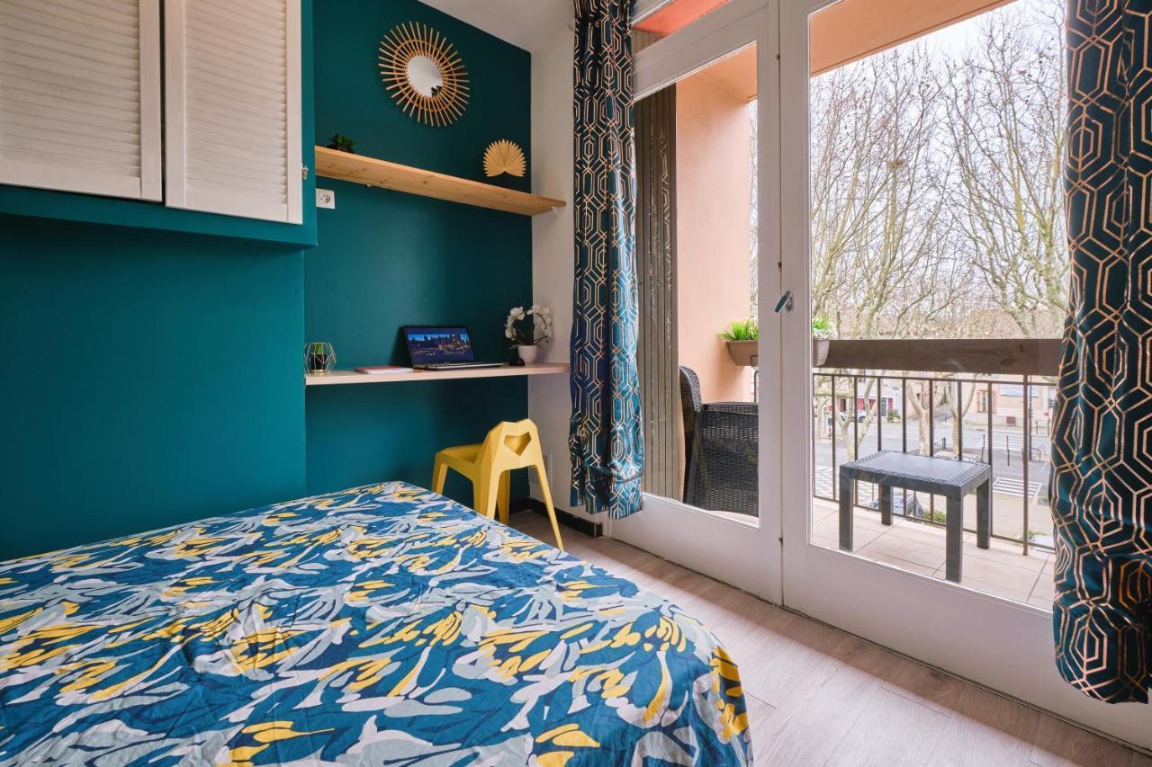Tout Confort ! Climatisation, Centre-Ville, Parking, Terrasse, Wifi, Netflix 卡尔卡松 外观 照片
