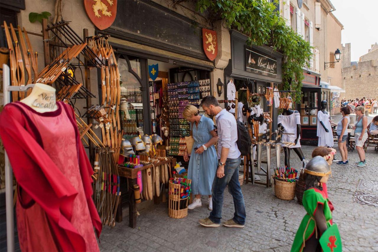 Tout Confort ! Climatisation, Centre-Ville, Parking, Terrasse, Wifi, Netflix 卡尔卡松 外观 照片