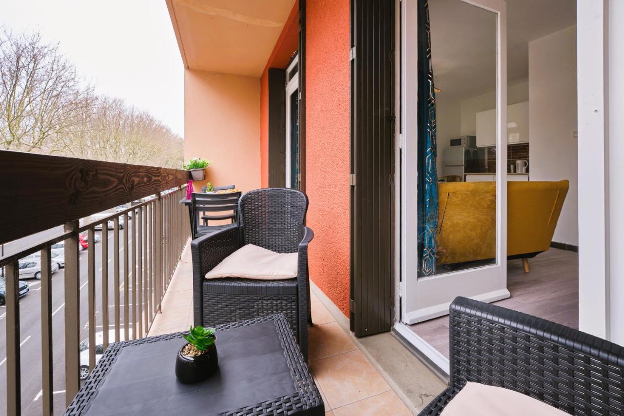 Tout Confort ! Climatisation, Centre-Ville, Parking, Terrasse, Wifi, Netflix 卡尔卡松 外观 照片
